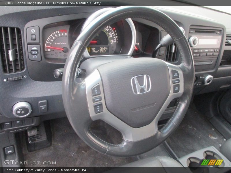 Nimbus Grey Metallic / Gray 2007 Honda Ridgeline RTL