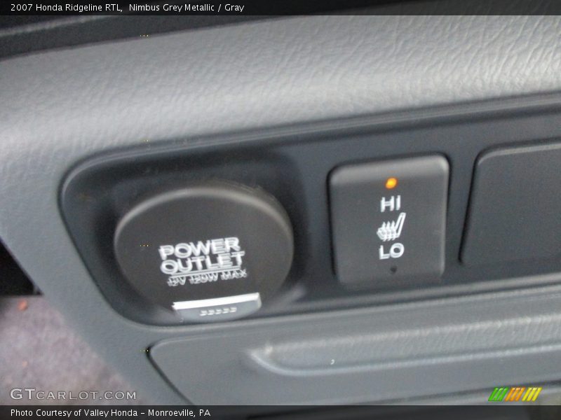 Nimbus Grey Metallic / Gray 2007 Honda Ridgeline RTL