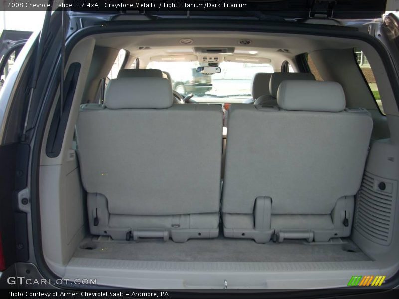 Graystone Metallic / Light Titanium/Dark Titanium 2008 Chevrolet Tahoe LTZ 4x4