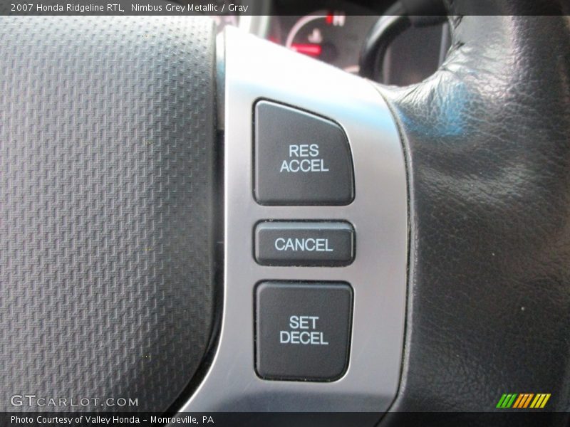 Nimbus Grey Metallic / Gray 2007 Honda Ridgeline RTL