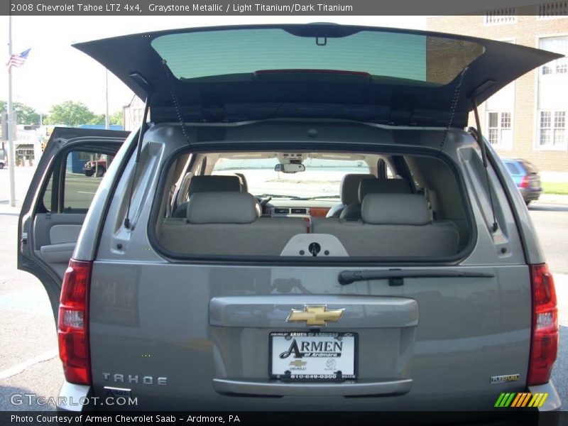 Graystone Metallic / Light Titanium/Dark Titanium 2008 Chevrolet Tahoe LTZ 4x4