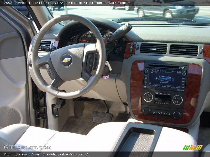 Graystone Metallic / Light Titanium/Dark Titanium 2008 Chevrolet Tahoe LTZ 4x4