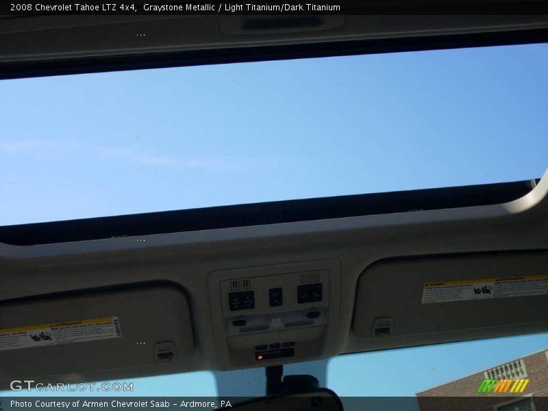 Graystone Metallic / Light Titanium/Dark Titanium 2008 Chevrolet Tahoe LTZ 4x4