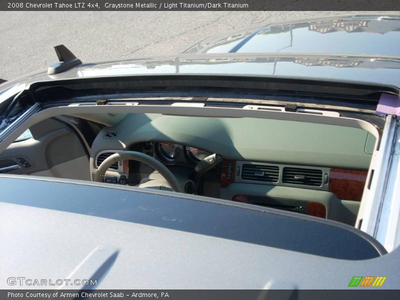 Graystone Metallic / Light Titanium/Dark Titanium 2008 Chevrolet Tahoe LTZ 4x4