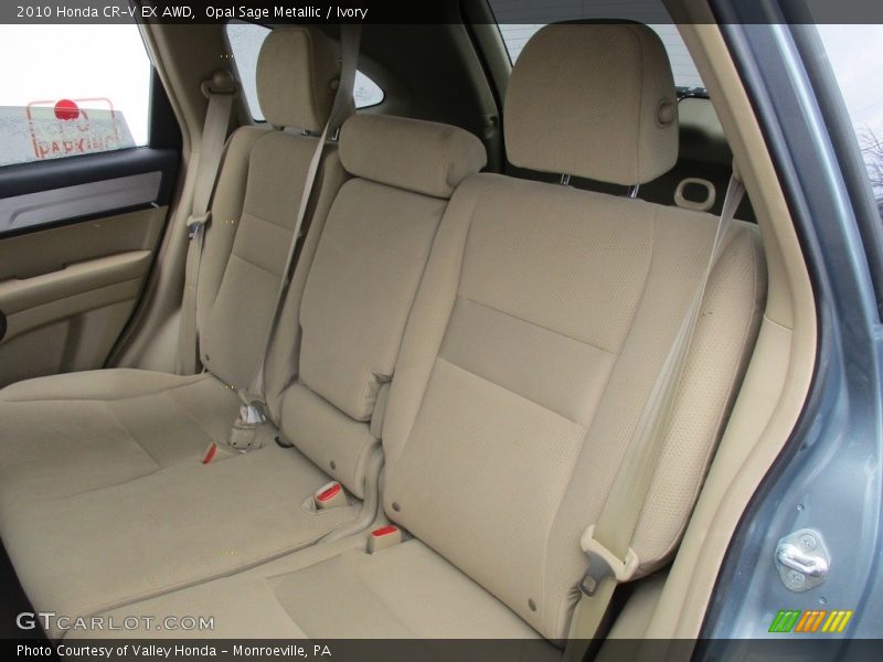 Opal Sage Metallic / Ivory 2010 Honda CR-V EX AWD