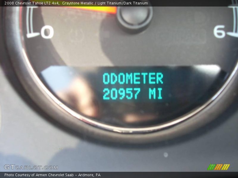 Graystone Metallic / Light Titanium/Dark Titanium 2008 Chevrolet Tahoe LTZ 4x4