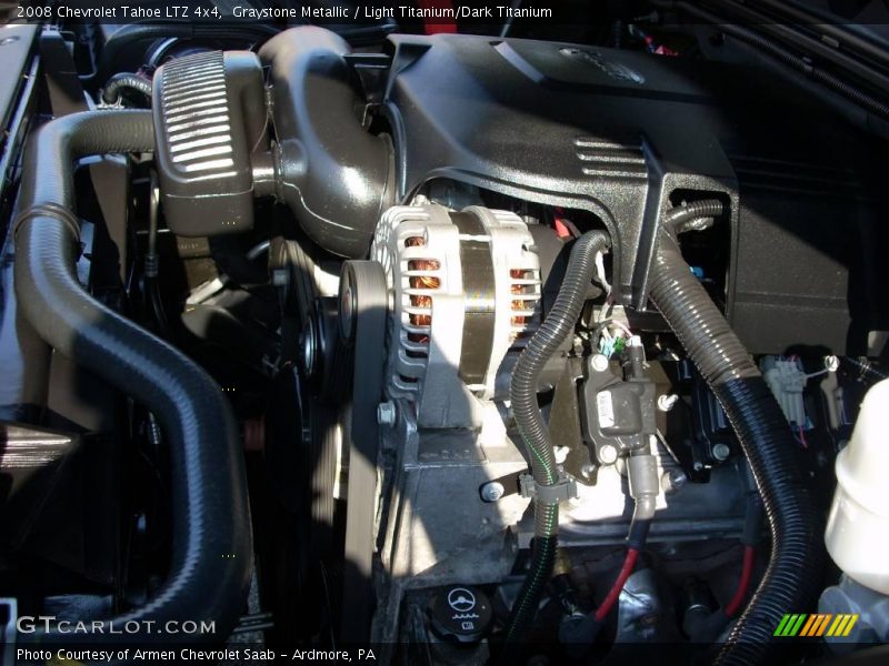 Graystone Metallic / Light Titanium/Dark Titanium 2008 Chevrolet Tahoe LTZ 4x4