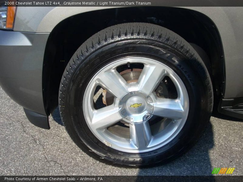 Graystone Metallic / Light Titanium/Dark Titanium 2008 Chevrolet Tahoe LTZ 4x4