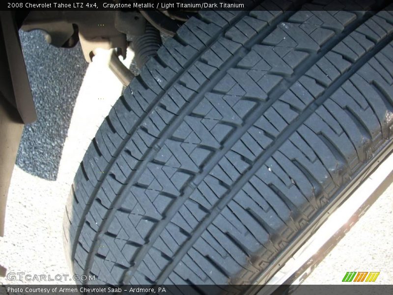 Graystone Metallic / Light Titanium/Dark Titanium 2008 Chevrolet Tahoe LTZ 4x4