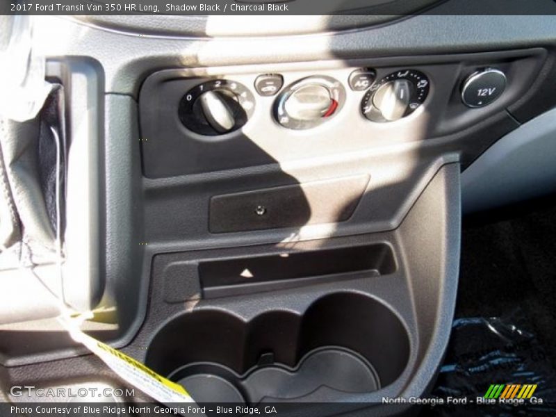 Shadow Black / Charcoal Black 2017 Ford Transit Van 350 HR Long