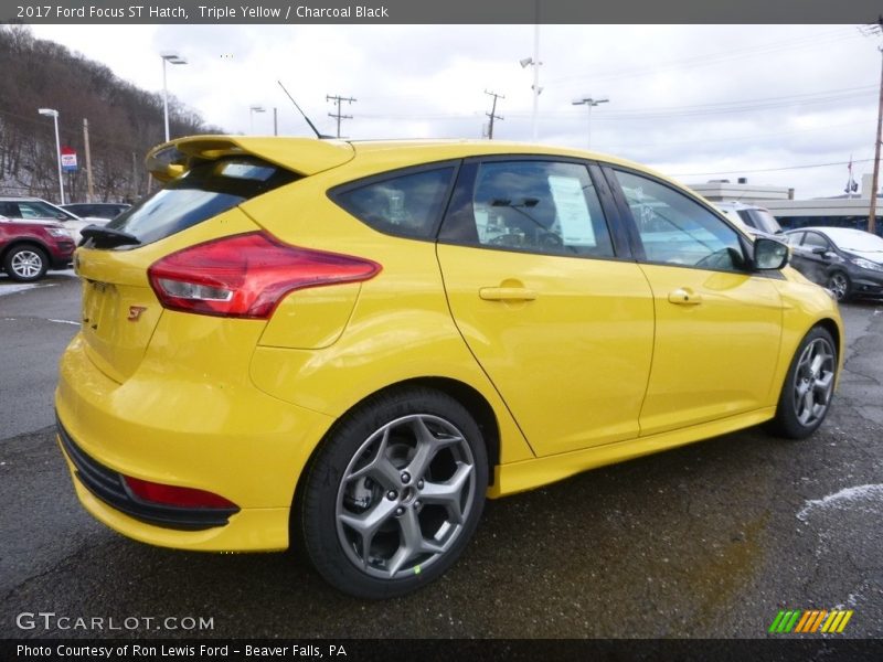  2017 Focus ST Hatch Triple Yellow