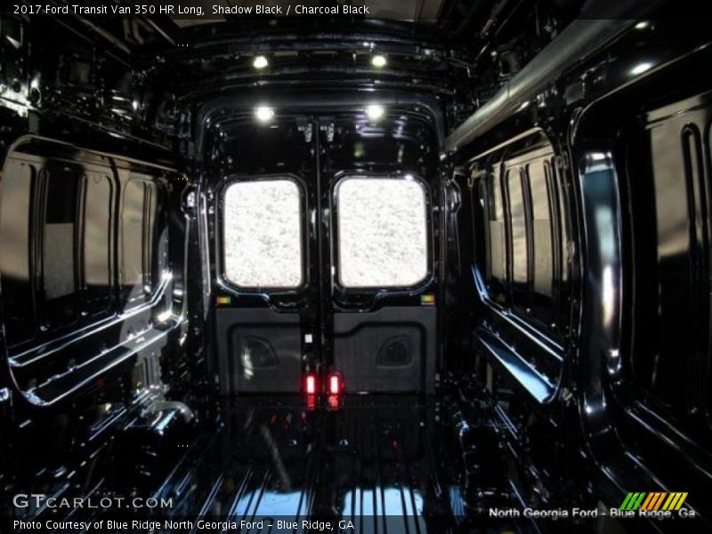 Shadow Black / Charcoal Black 2017 Ford Transit Van 350 HR Long