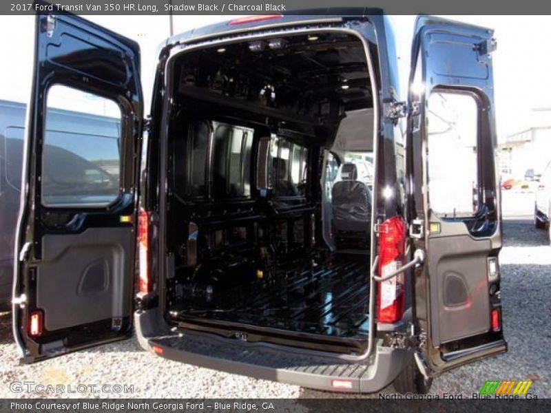 Shadow Black / Charcoal Black 2017 Ford Transit Van 350 HR Long