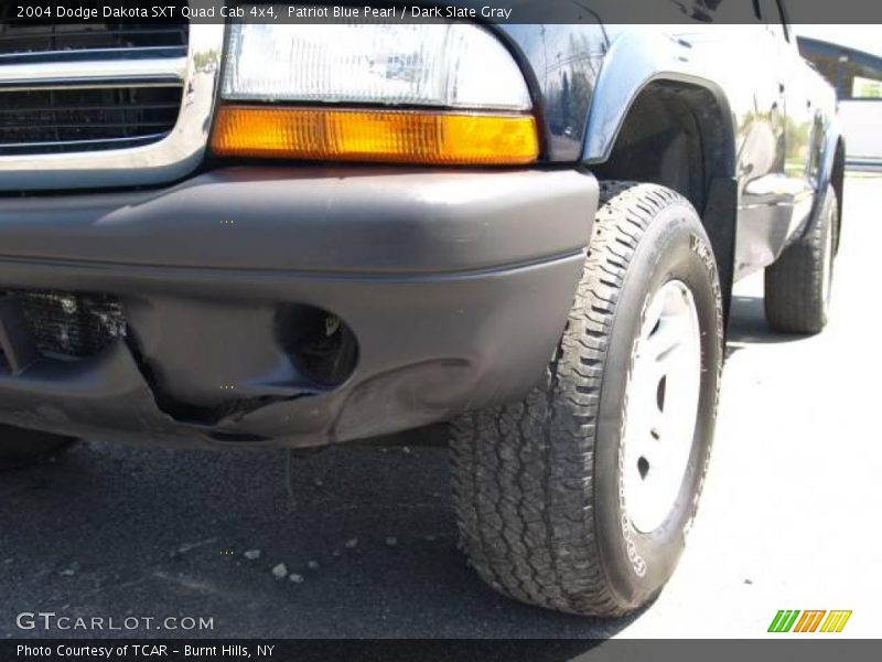 Patriot Blue Pearl / Dark Slate Gray 2004 Dodge Dakota SXT Quad Cab 4x4