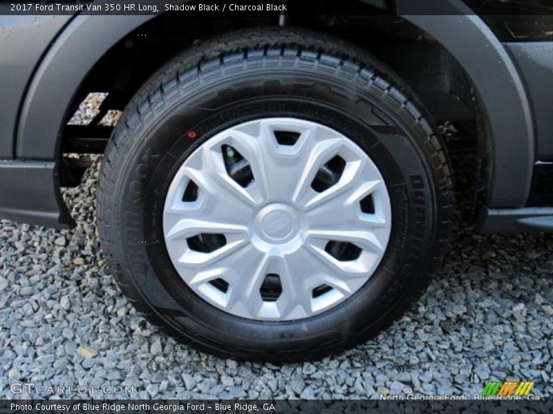 Shadow Black / Charcoal Black 2017 Ford Transit Van 350 HR Long