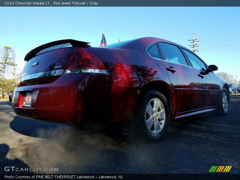 Red Jewel Tintcoat / Gray 2010 Chevrolet Impala LT