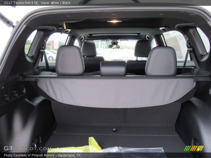 Super White / Black 2017 Toyota RAV4 SE