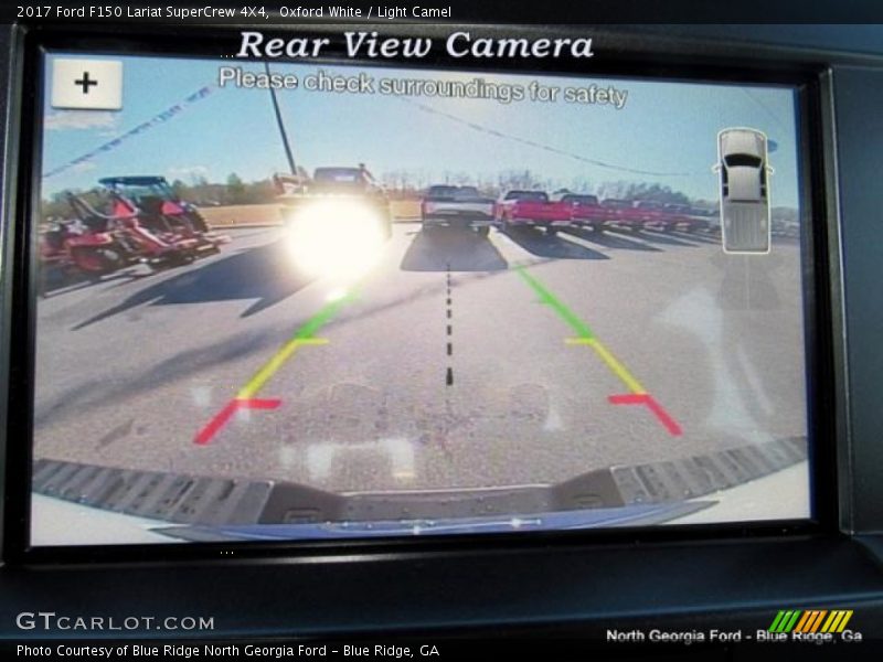 Oxford White / Light Camel 2017 Ford F150 Lariat SuperCrew 4X4