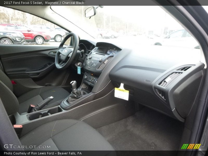 Dashboard of 2017 Focus S Sedan
