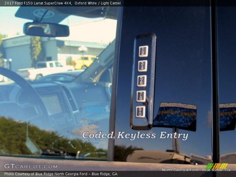 Oxford White / Light Camel 2017 Ford F150 Lariat SuperCrew 4X4