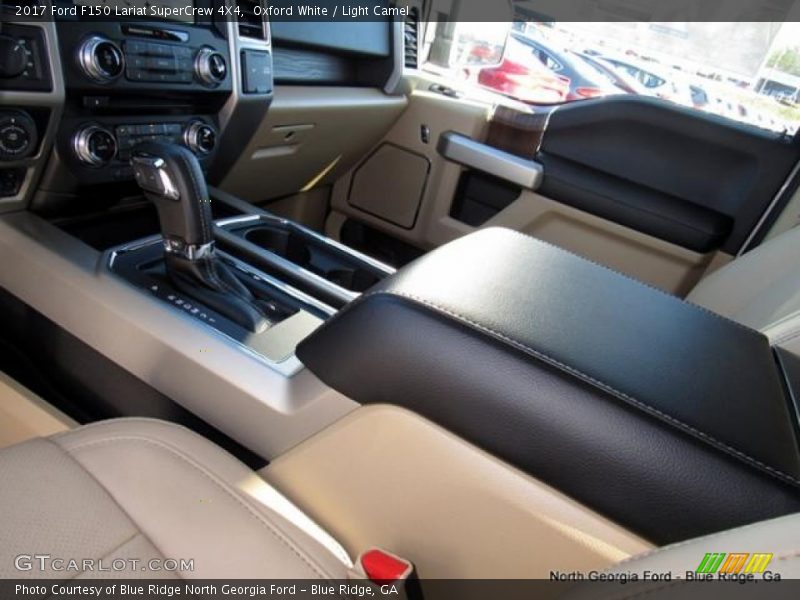 Oxford White / Light Camel 2017 Ford F150 Lariat SuperCrew 4X4