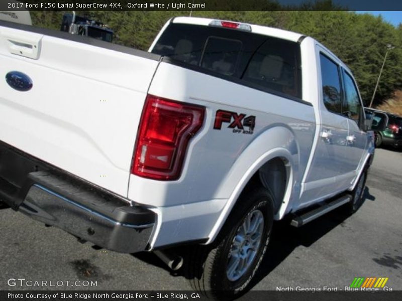 Oxford White / Light Camel 2017 Ford F150 Lariat SuperCrew 4X4