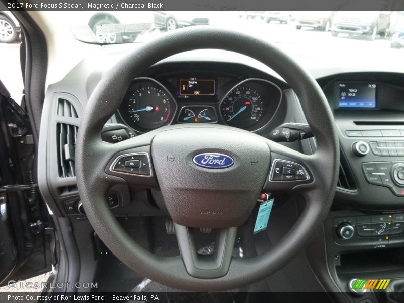  2017 Focus S Sedan Steering Wheel