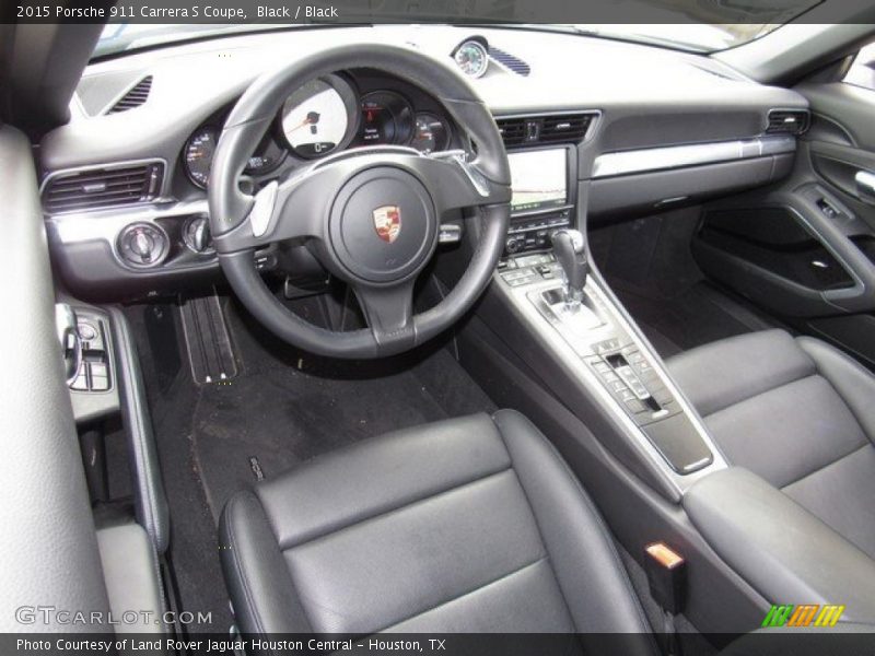 Black / Black 2015 Porsche 911 Carrera S Coupe