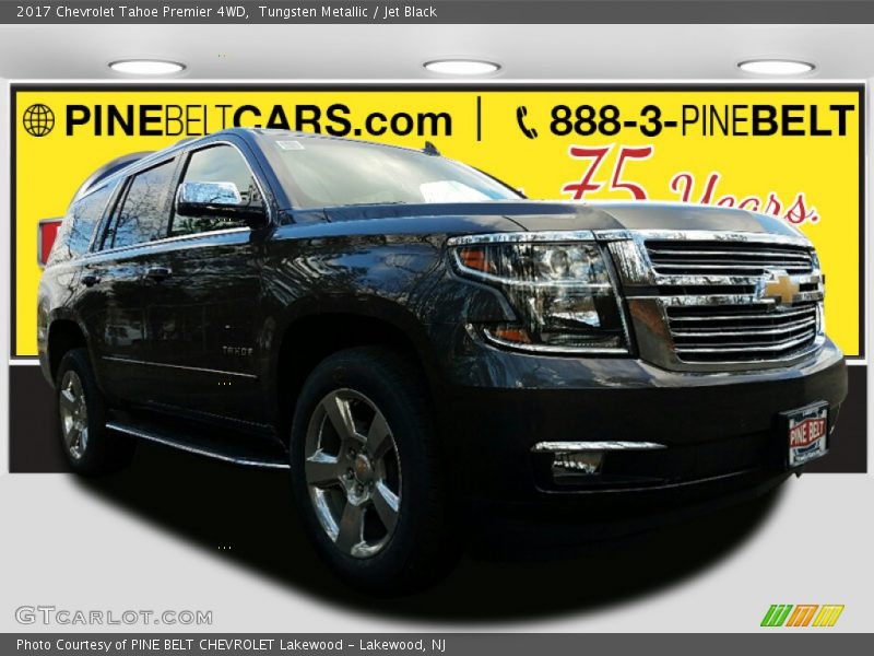 Tungsten Metallic / Jet Black 2017 Chevrolet Tahoe Premier 4WD