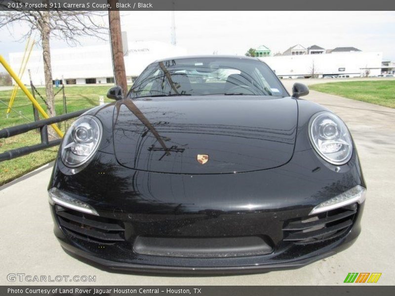 Black / Black 2015 Porsche 911 Carrera S Coupe