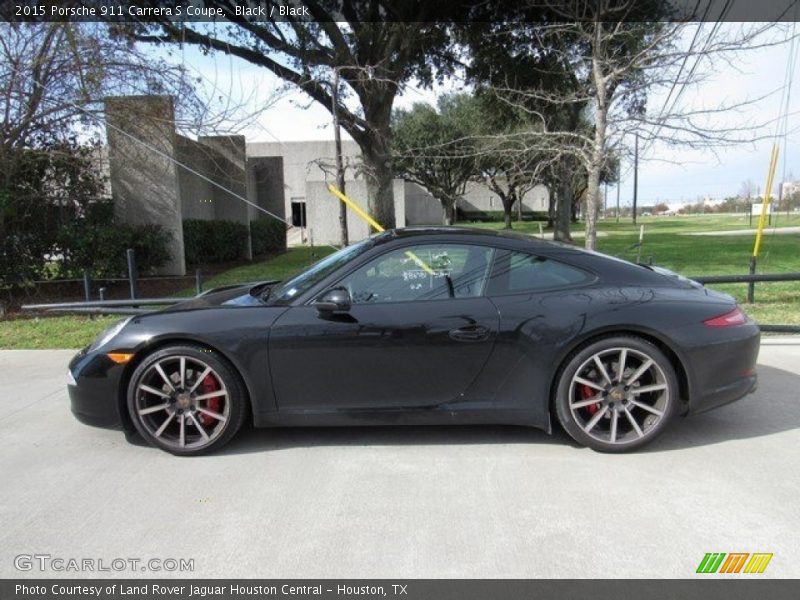 Black / Black 2015 Porsche 911 Carrera S Coupe