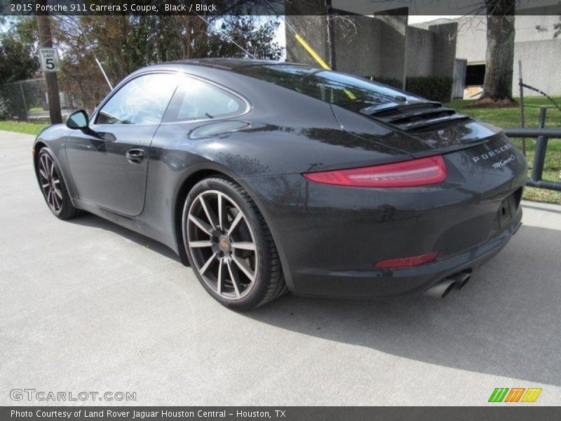 Black / Black 2015 Porsche 911 Carrera S Coupe