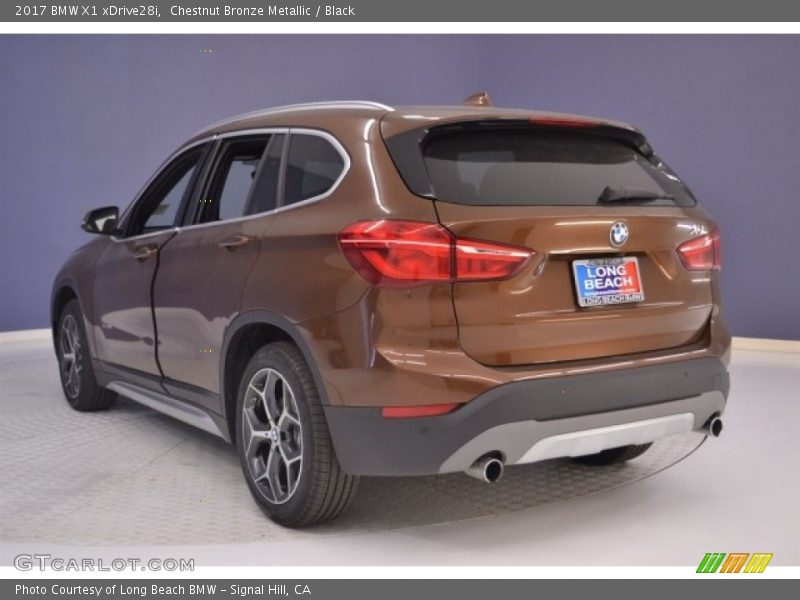 Chestnut Bronze Metallic / Black 2017 BMW X1 xDrive28i