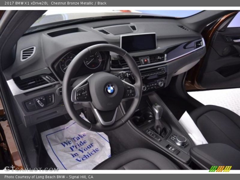 Chestnut Bronze Metallic / Black 2017 BMW X1 xDrive28i