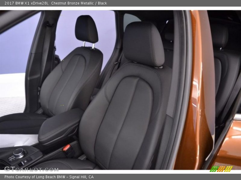Chestnut Bronze Metallic / Black 2017 BMW X1 xDrive28i