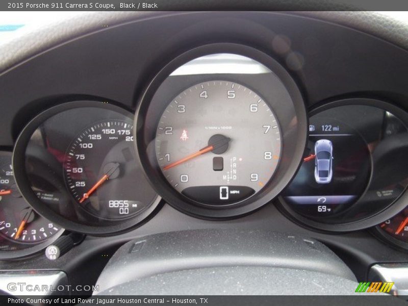 Black / Black 2015 Porsche 911 Carrera S Coupe