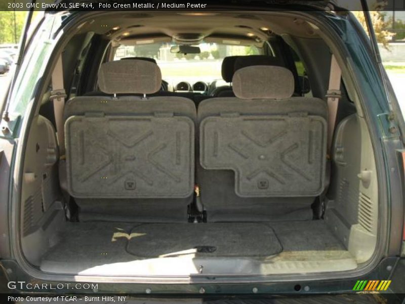 Polo Green Metallic / Medium Pewter 2003 GMC Envoy XL SLE 4x4