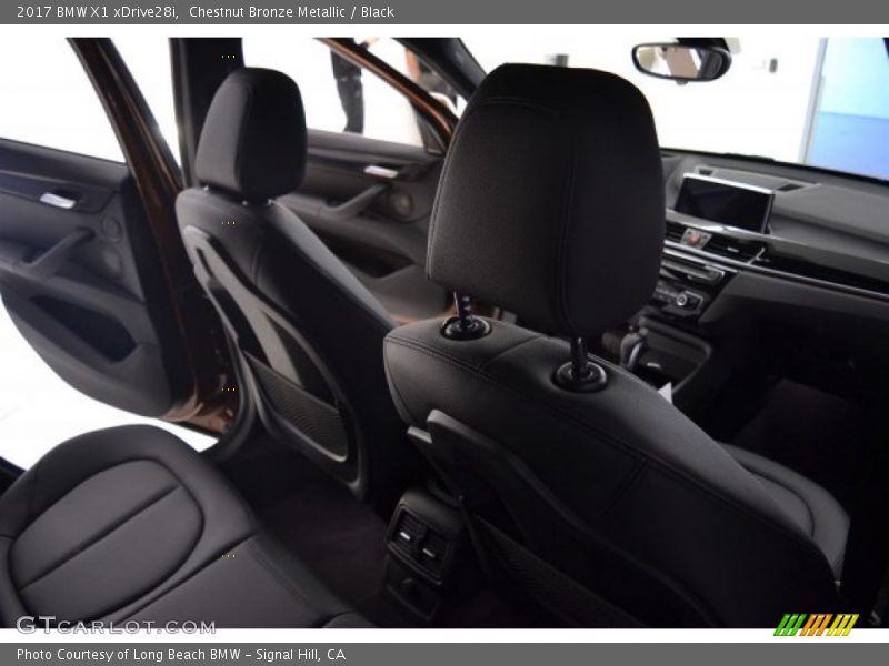 Chestnut Bronze Metallic / Black 2017 BMW X1 xDrive28i