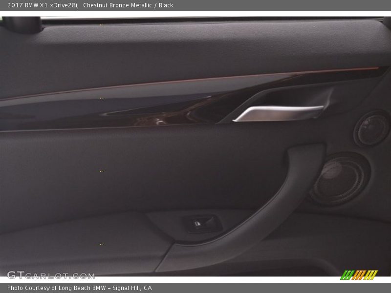 Chestnut Bronze Metallic / Black 2017 BMW X1 xDrive28i