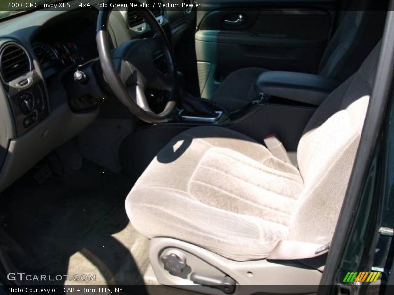 Polo Green Metallic / Medium Pewter 2003 GMC Envoy XL SLE 4x4