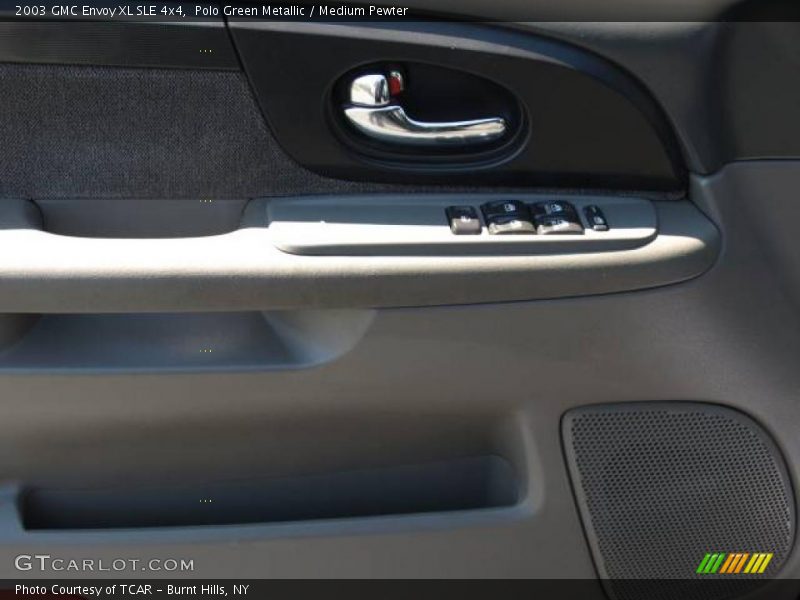 Polo Green Metallic / Medium Pewter 2003 GMC Envoy XL SLE 4x4