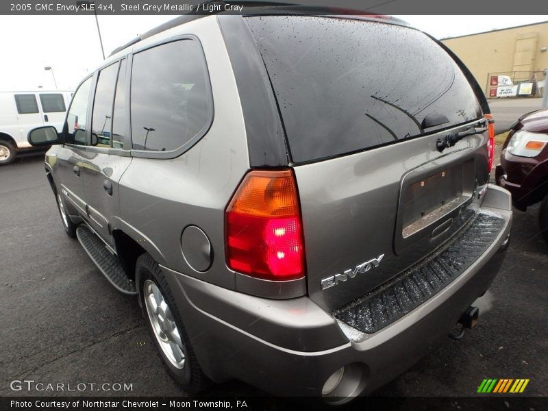 Steel Grey Metallic / Light Gray 2005 GMC Envoy SLE 4x4
