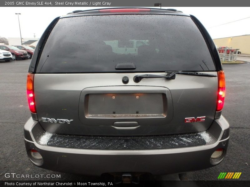 Steel Grey Metallic / Light Gray 2005 GMC Envoy SLE 4x4