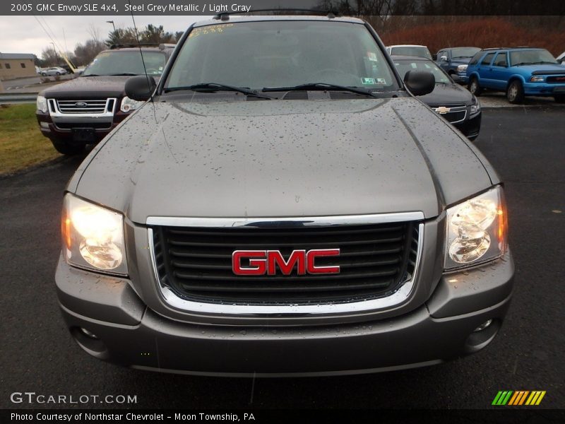 Steel Grey Metallic / Light Gray 2005 GMC Envoy SLE 4x4