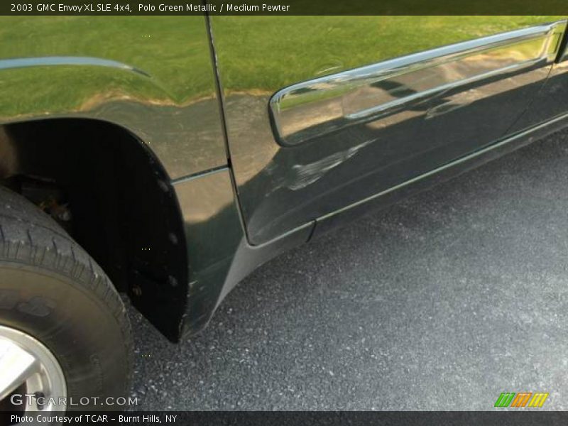 Polo Green Metallic / Medium Pewter 2003 GMC Envoy XL SLE 4x4