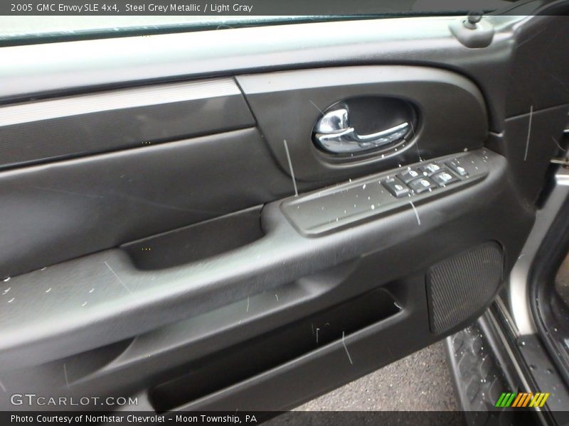 Steel Grey Metallic / Light Gray 2005 GMC Envoy SLE 4x4