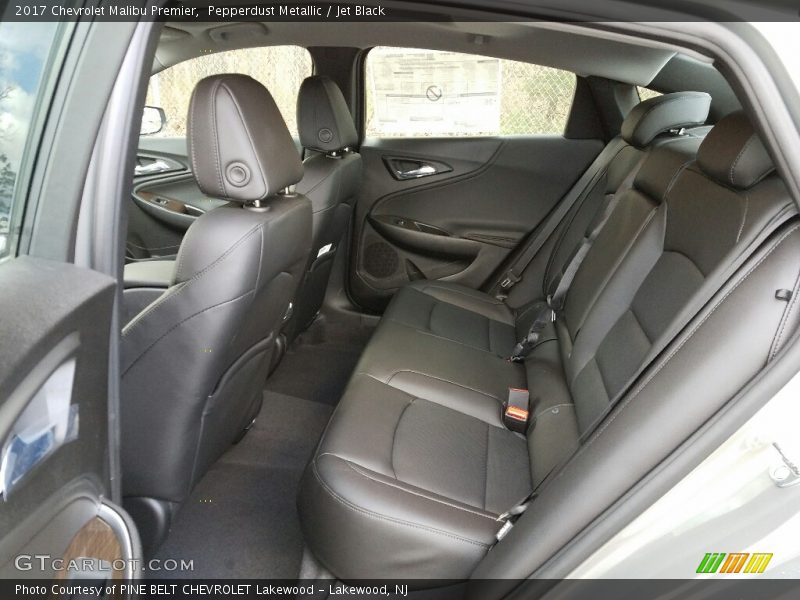 Pepperdust Metallic / Jet Black 2017 Chevrolet Malibu Premier