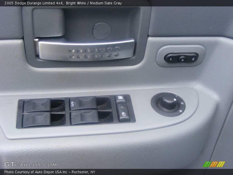 Bright White / Medium Slate Gray 2005 Dodge Durango Limited 4x4