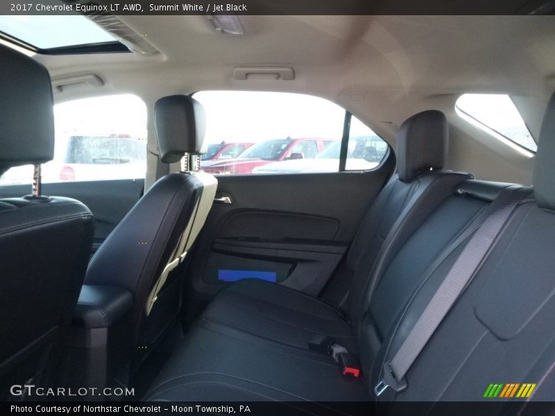 Summit White / Jet Black 2017 Chevrolet Equinox LT AWD