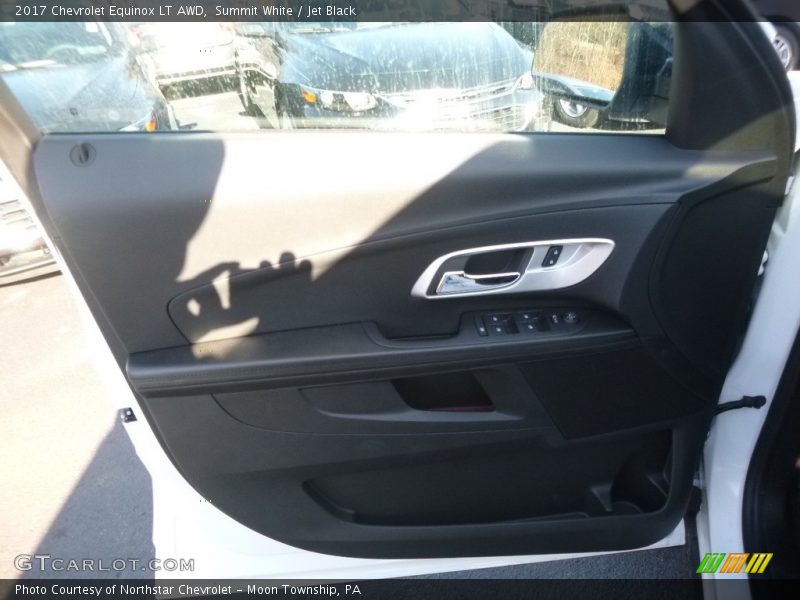 Summit White / Jet Black 2017 Chevrolet Equinox LT AWD